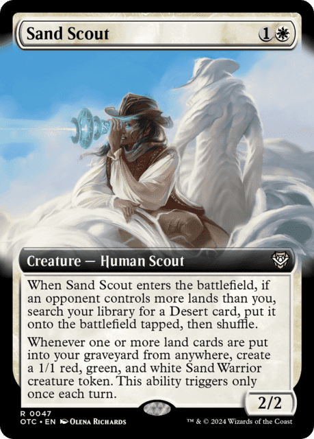 Sand Scout (47) — Outlaws of Thunder Junction Commander