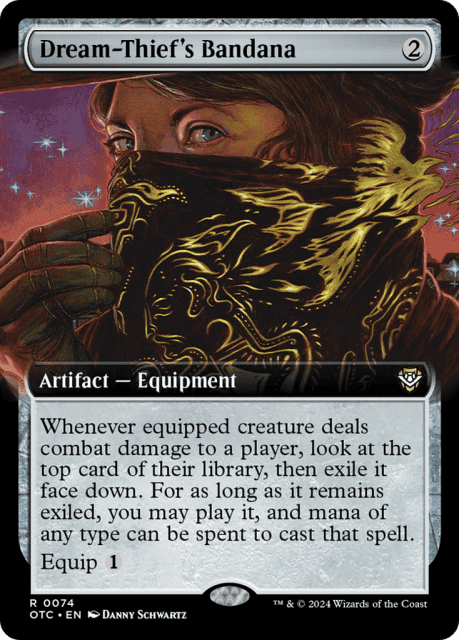 Dream-Thief's Bandana (74) — Outlaws of Thunder Junction Commander