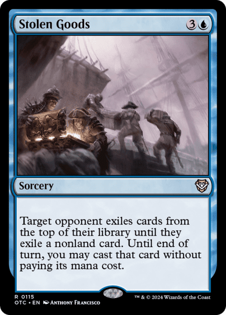 Stolen Goods (115) — Outlaws of Thunder Junction Commander