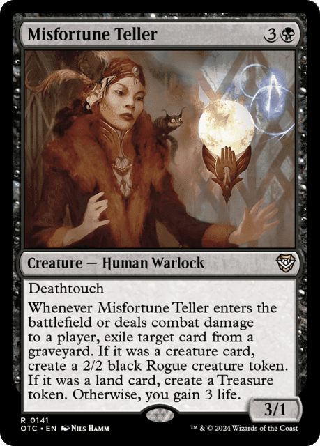 Misfortune Teller (141) — Outlaws of Thunder Junction Commander
