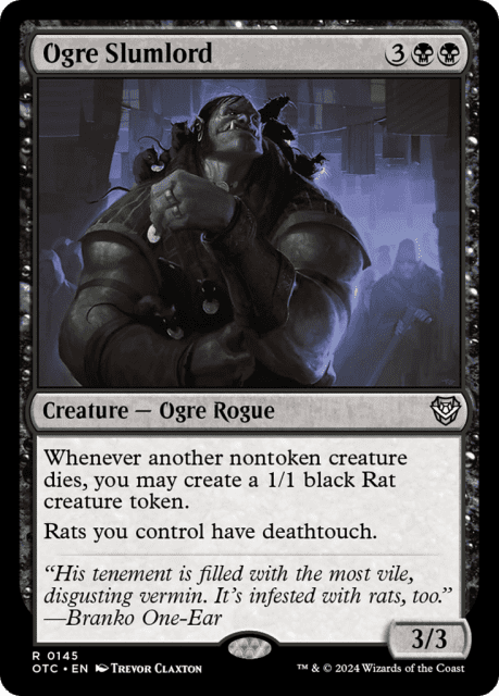 Ogre Slumlord (145) — Outlaws of Thunder Junction Commander