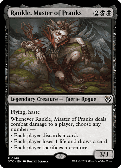 Rankle, Master of Pranks (148) — Outlaws of Thunder Junction Commander