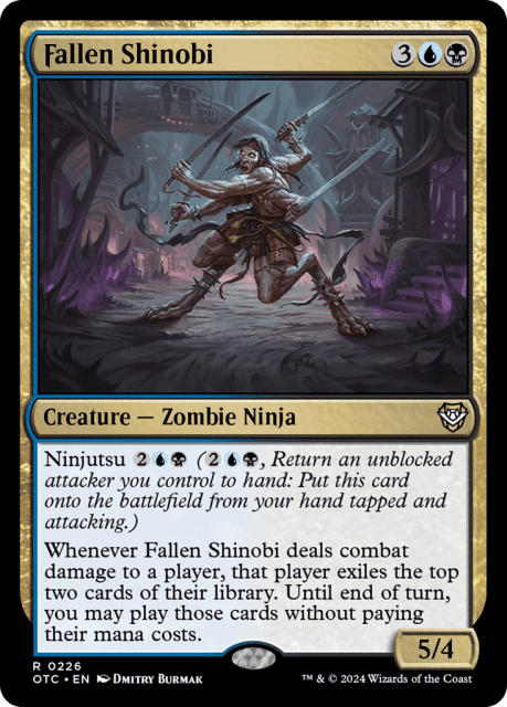 Fallen Shinobi (226) — Outlaws of Thunder Junction Commander