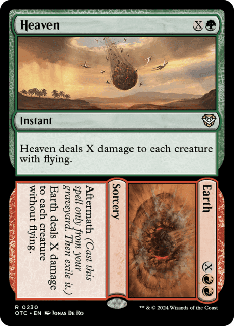 Heaven // Earth (230) — Outlaws of Thunder Junction Commander