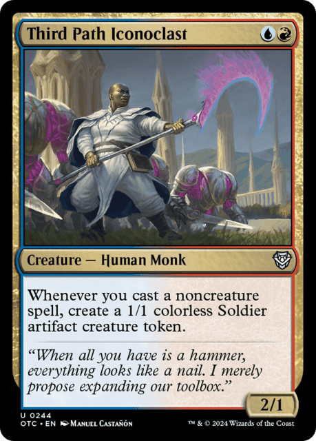 Third Path Iconoclast (244) — Outlaws of Thunder Junction Commander
