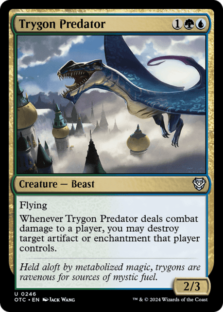 Trygon Predator (246) — Outlaws of Thunder Junction Commander