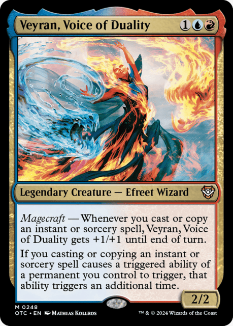 Veyran, Voice of Duality (248) — Outlaws of Thunder Junction Commander
