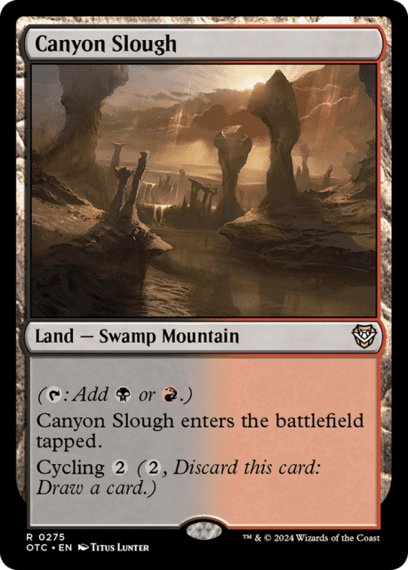 Canyon Slough (275) — Outlaws of Thunder Junction Commander