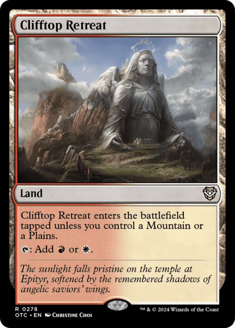 Clifftop Retreat (278) — Outlaws of Thunder Junction Commander