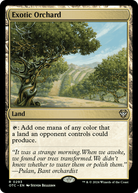 Exotic Orchard (293) — Outlaws of Thunder Junction Commander