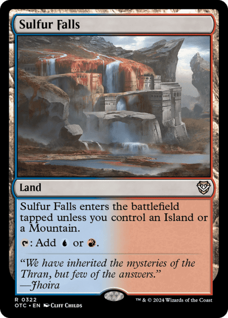Sulfur Falls (322) — Outlaws of Thunder Junction Commander