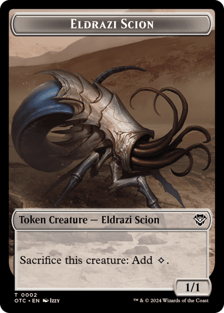 Eldrazi Scion (2) — Outlaws of Thunder Junction Commander