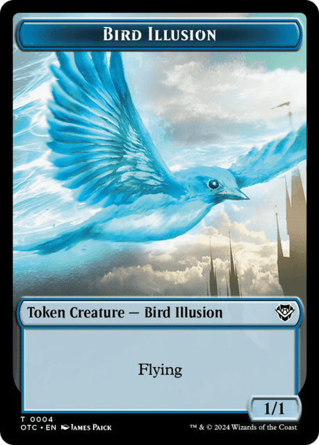 Bird Illusion (4) — Outlaws of Thunder Junction Commander