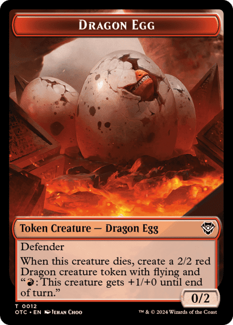 Dragon Egg (12) — Outlaws of Thunder Junction Commander