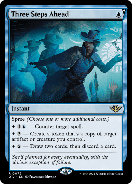 Three Steps Ahead (75) — Outlaws of Thunder Junction Promos