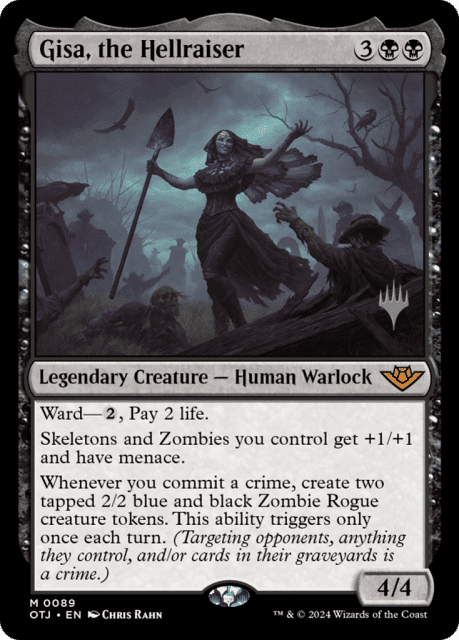 Gisa, the Hellraiser (89) — Outlaws of Thunder Junction Promos
