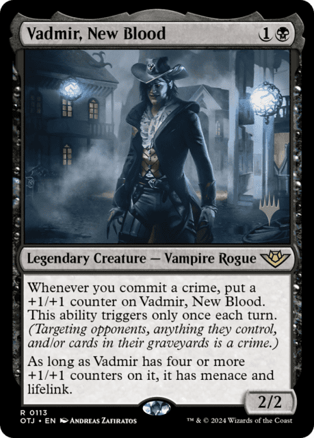 Vadmir, New Blood (113) — Outlaws of Thunder Junction Promos