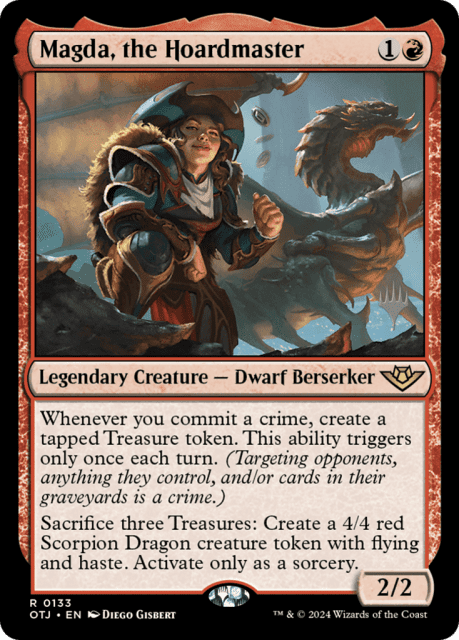 Magda, the Hoardmaster (133) — Outlaws of Thunder Junction Promos