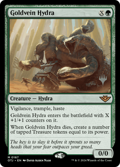 Goldvein Hydra (167) — Outlaws of Thunder Junction Promos