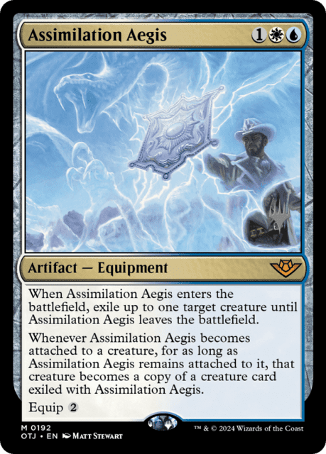 Assimilation Aegis (192) — Outlaws of Thunder Junction Promos