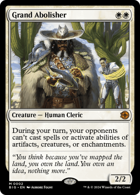 Grand Abolisher (2) — The Big Score