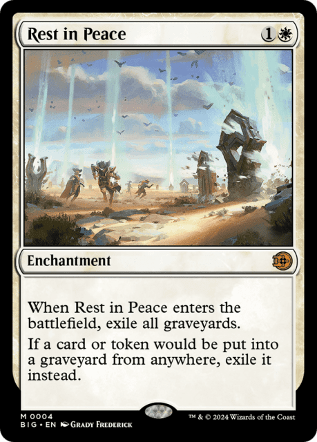 Rest in Peace (4) — The Big Score