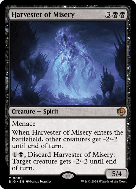 Harvester of Misery (9) — The Big Score