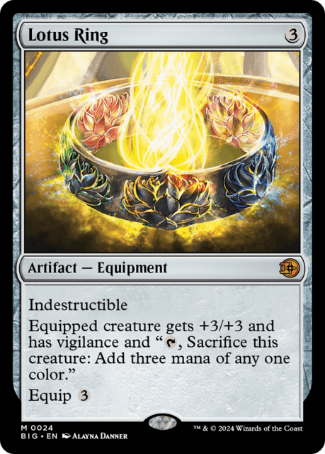 Lotus Ring (24) — The Big Score