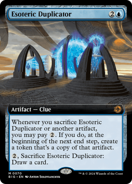 Esoteric Duplicator (70) — The Big Score
