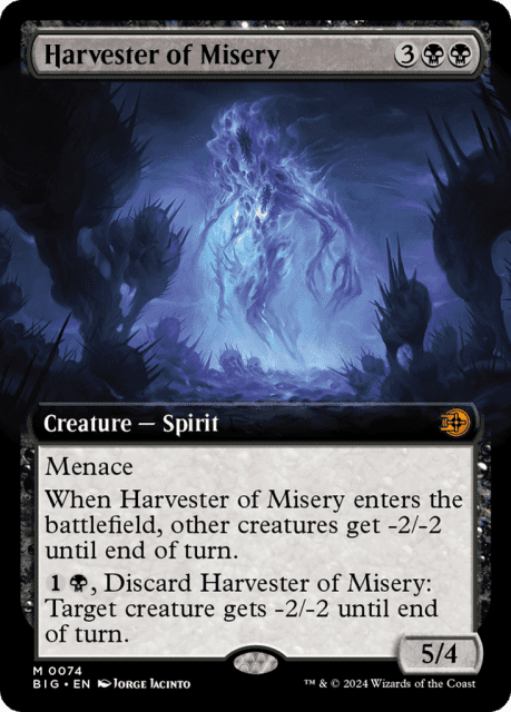 Harvester of Misery (74) — The Big Score
