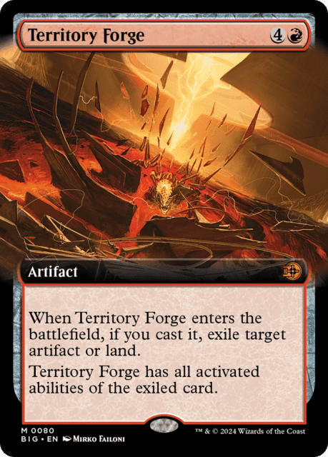 Territory Forge (80) — The Big Score