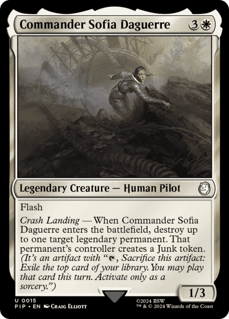 Commander Sofia Daguerre (15) — Fallout