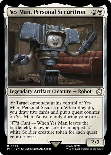Yes Man, Personal Securitron (29) — Fallout