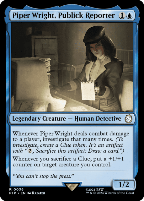 Piper Wright, Publick Reporter (36) — Fallout