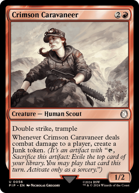 Crimson Caravaneer (56) — Fallout