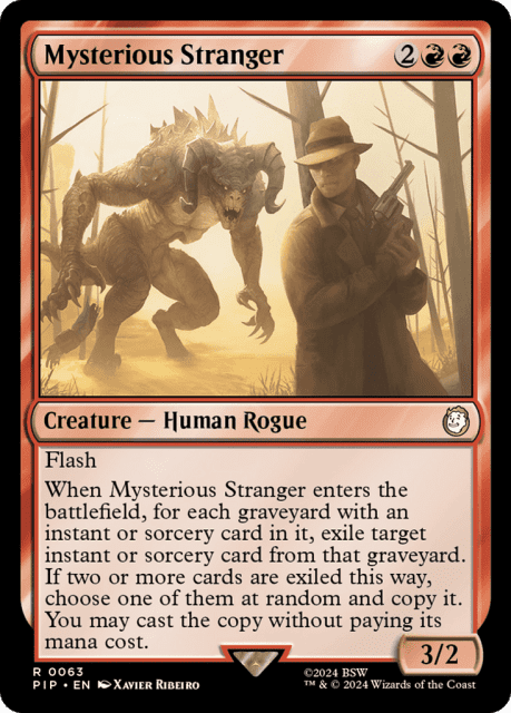 Mysterious Stranger (63) — Fallout