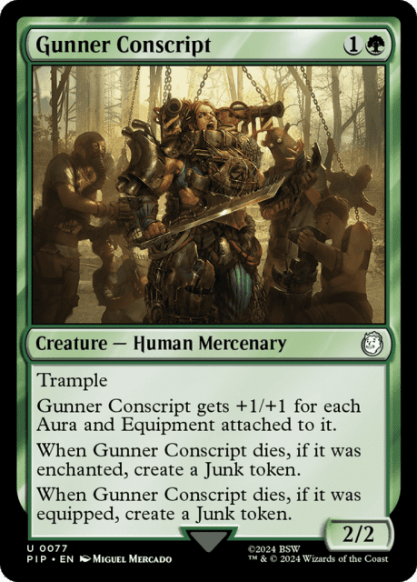 Gunner Conscript (77) — Fallout