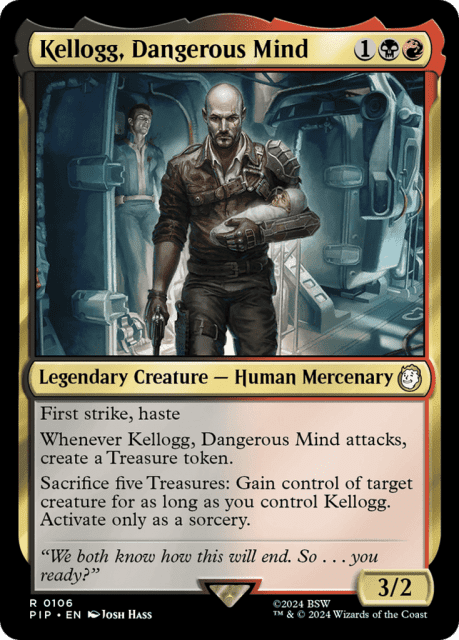 Kellogg, Dangerous Mind (106) — Fallout