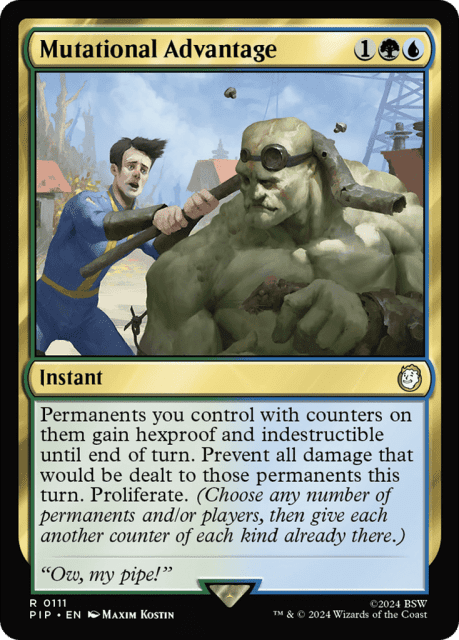 Mutational Advantage (111) — Fallout