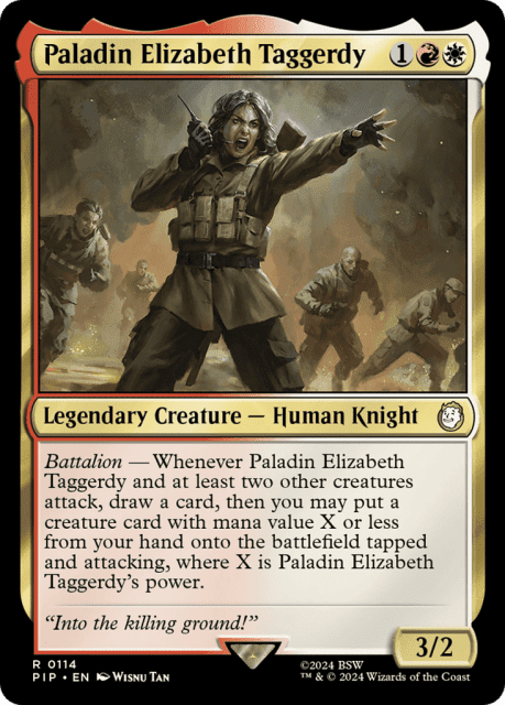 Paladin Elizabeth Taggerdy (114) — Fallout