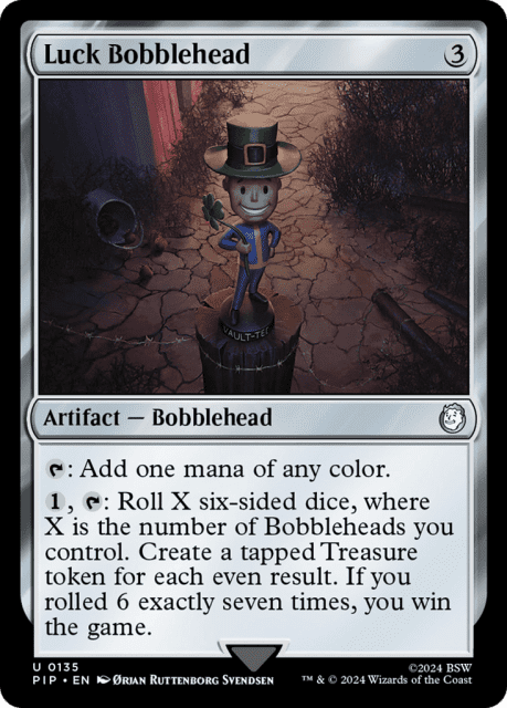 Luck Bobblehead (135) — Fallout