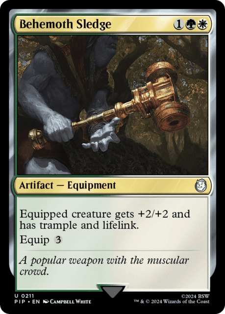 Behemoth Sledge (211) — Fallout