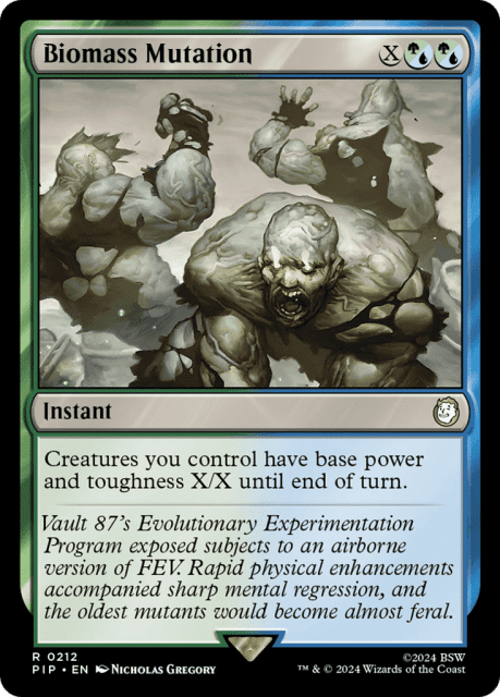 Biomass Mutation (212) — Fallout