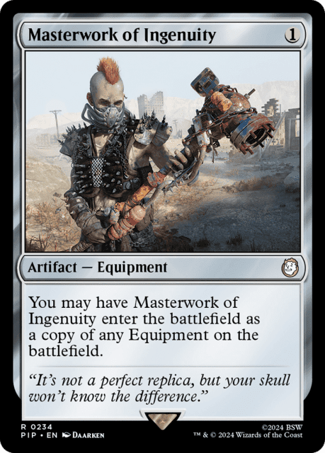 Masterwork of Ingenuity (234) — Fallout