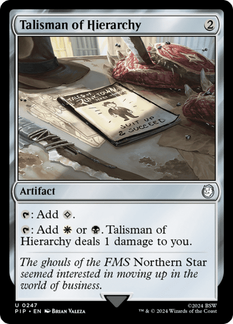 Talisman of Hierarchy (247) — Fallout
