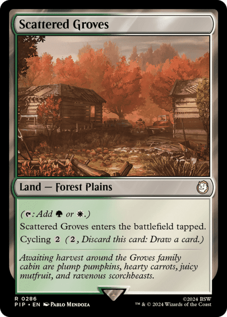 Scattered Groves (286) — Fallout
