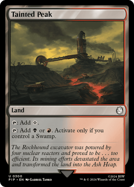 Tainted Peak (300) — Fallout
