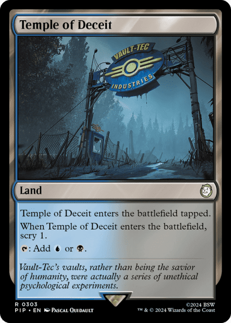 Temple of Deceit (303) — Fallout