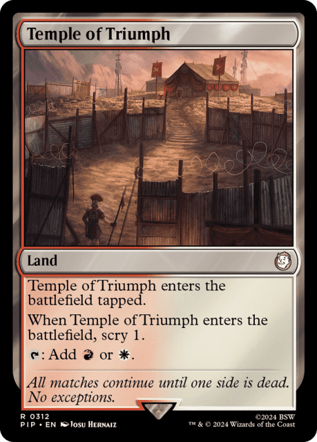 Temple of Triumph (312) — Fallout