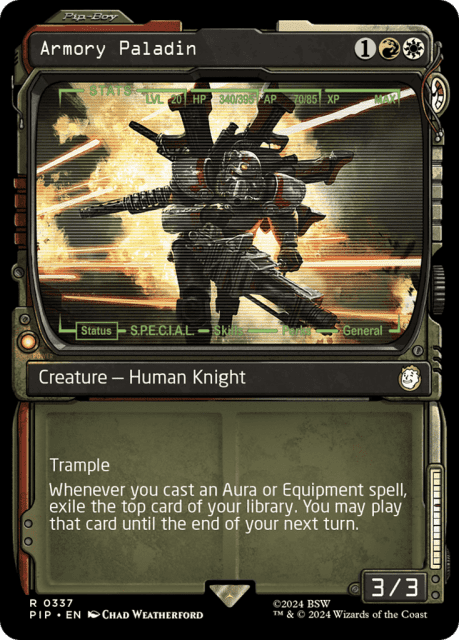 Armory Paladin (337) — Fallout